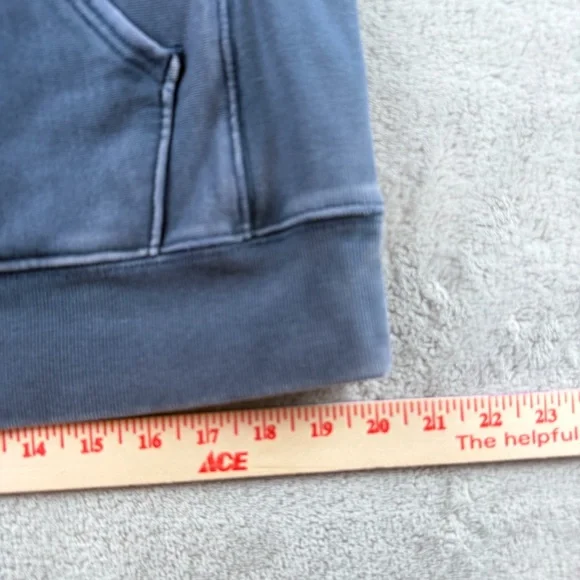 J. Crew Sportswear Heritage Navy Pullover Hoodie - Picture 6 of 9